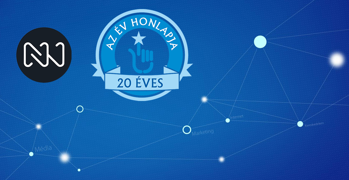 Az év Honlapja 2021 díjat nyert a Neten a Videóm