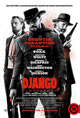 A Django elszabadul című film plakátja Kamerák típusai a filmekben - Django elszabadul