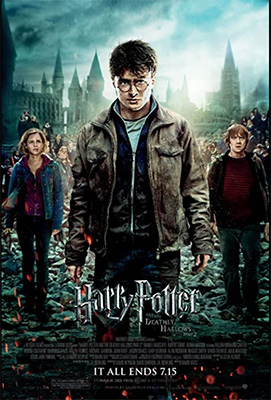 A Harry Potter és a Halál ereklyéi 2. rész című film plakátja Kamerák típusai a filmekben - Harry Potter