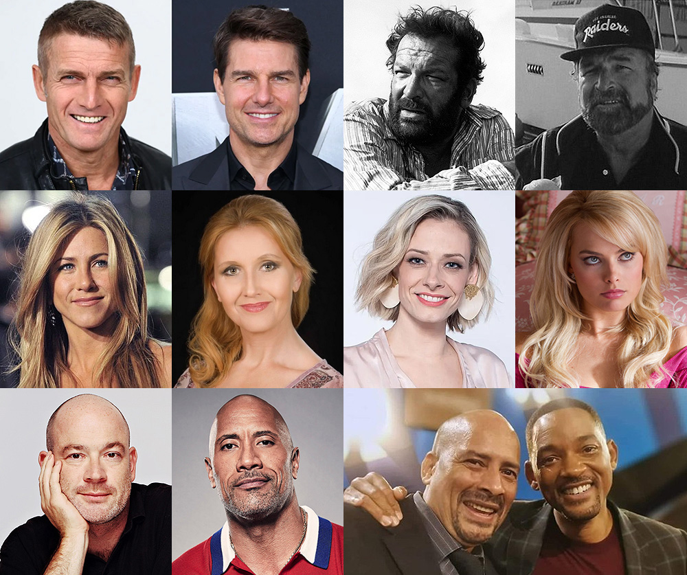 Tom Cruise, Bud Spencer, Jennifer Aniston és Margot Robbie magyar hangjai
