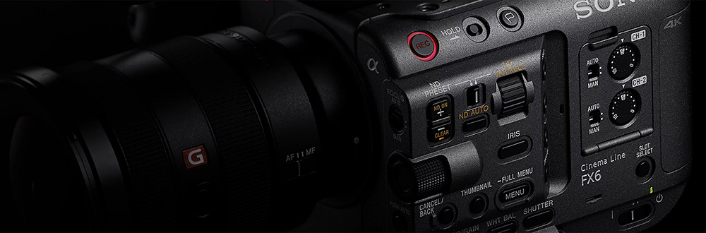 Kérj ajánlatot videó készítésre amit Sony FX6-al veszünk fel Sony FX6 kamera biztosítja a profi videó gyártást