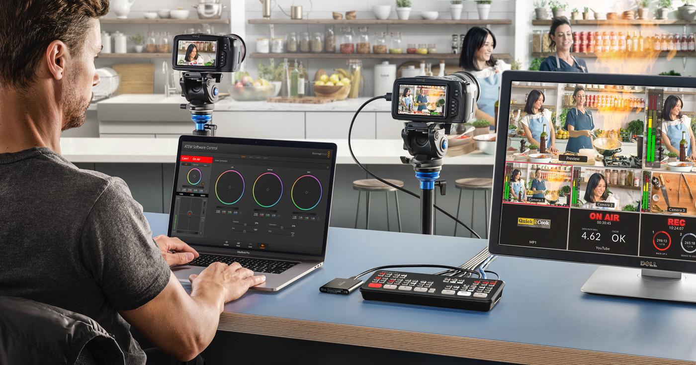 Blackmagic live stream élő közvetítés
